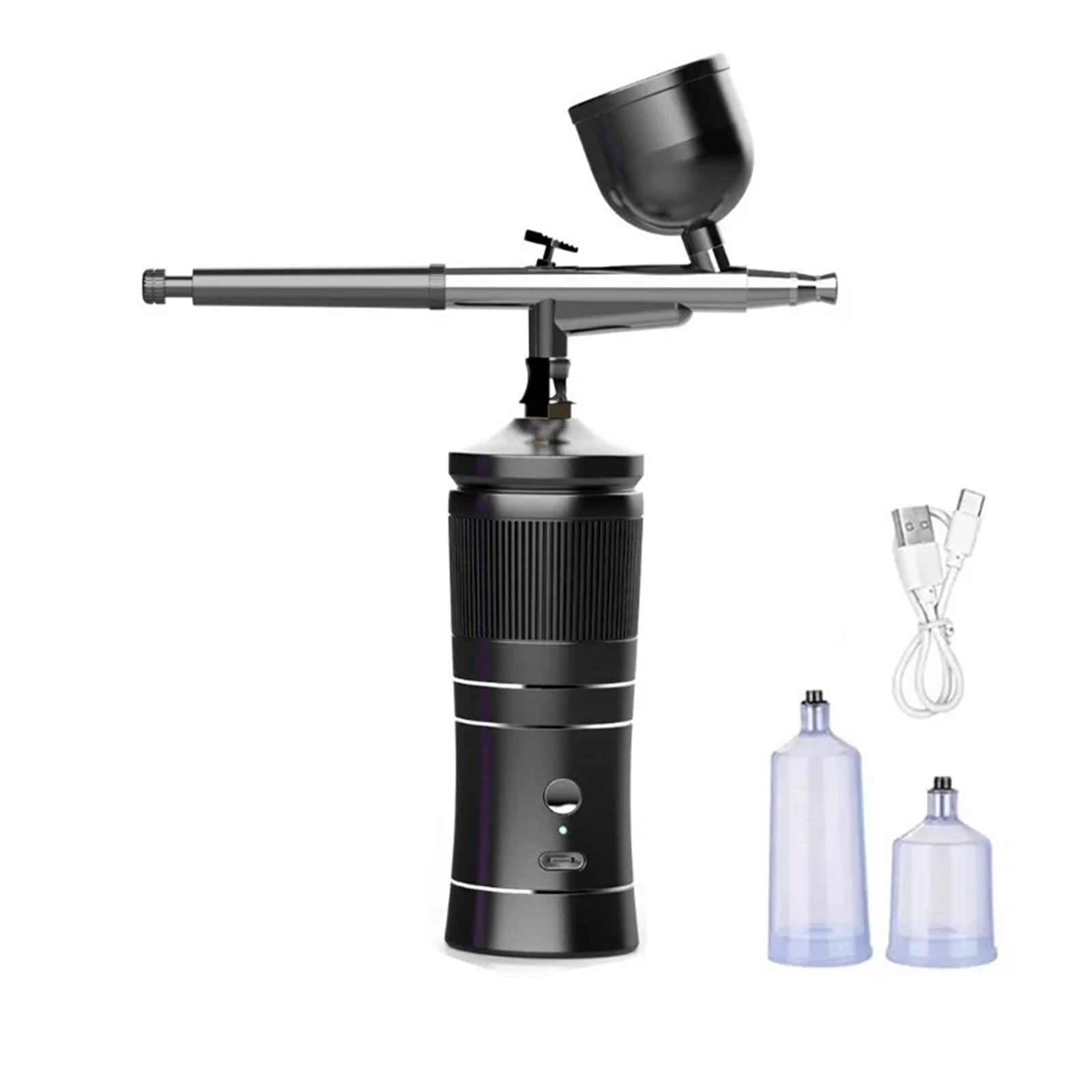 Sprayer Gun Water Oxygen Deep Hydrating Machine For Nail Art Tattoo Cake Makeup Rechargeable Airbrush Compressor Kit Air Brush ,Flexible