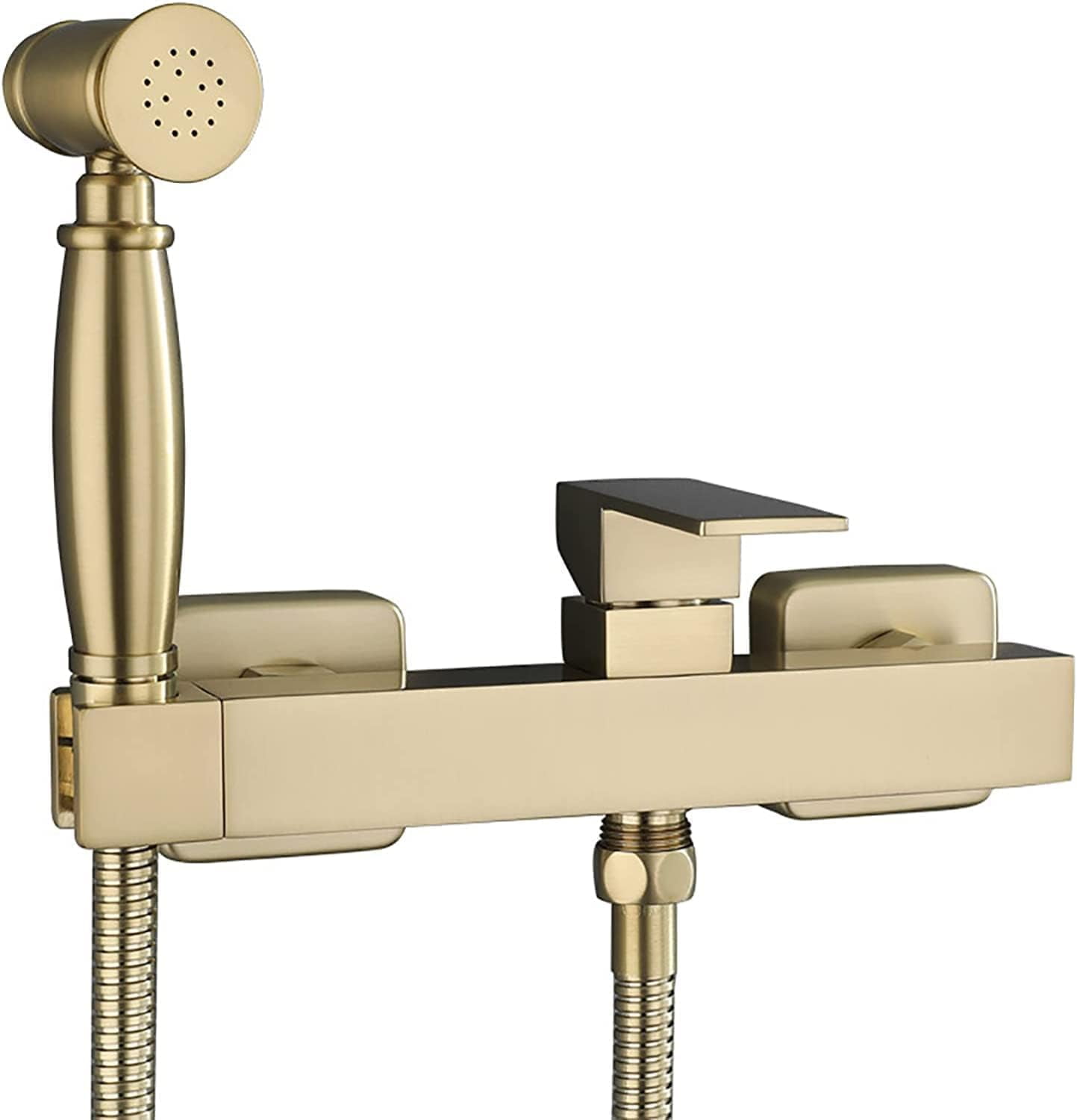 Sprayer Kit HandheldSprayer for Toilet, Brushed Gold Cloth Diaper Sprayer Kit Wall Mounted ...