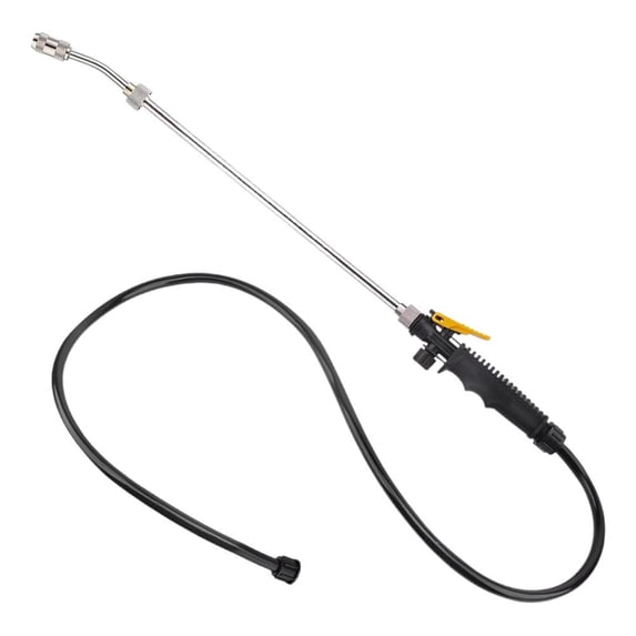 Sprayer Wand Replacement: 72cm Tube with 1.1m Nozzle, Locking Handle & Adjustable Spray Mode for Various Watering Needs