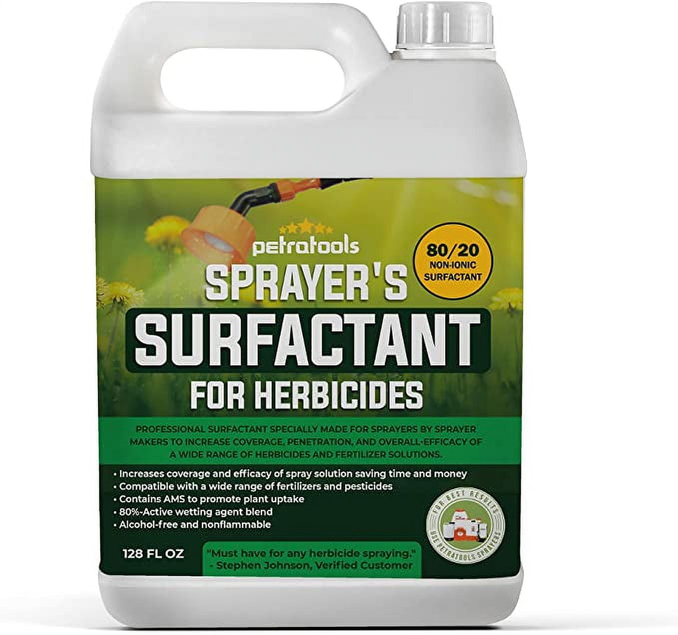 Sprayer's Surfactant for Herbicides NonIonic Surfactant 1 Gallon