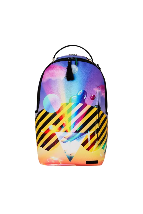 A.I. Fractal Visions Backpack Unisex Multi Limited Edition SPR228 (Multicolor,One Size)