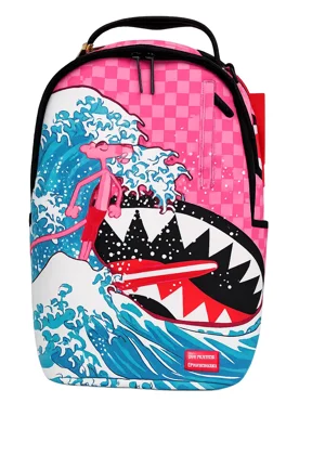 Backpack Unisex Pink Panther Graphic Shoulder Strap Outdoor SPR272 (Pink,One Size)