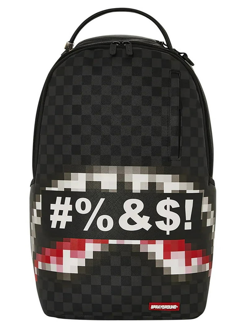 Sprayground Censored Backpack, Black - Walmart.com
