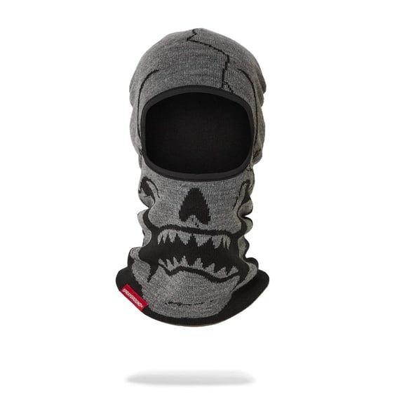 Sprayground Forever 910HW388NSZ SKI Mask Unisex Gray Knitted Outdoor JAX145