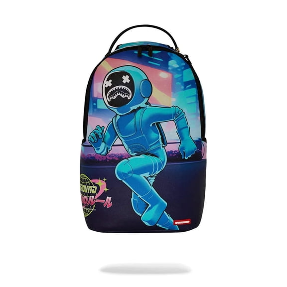 Sprayground Future City OF Worlds Astro DLXSV Backpack Unisex L Multi Bag GBS78 (Multicolor,Large)