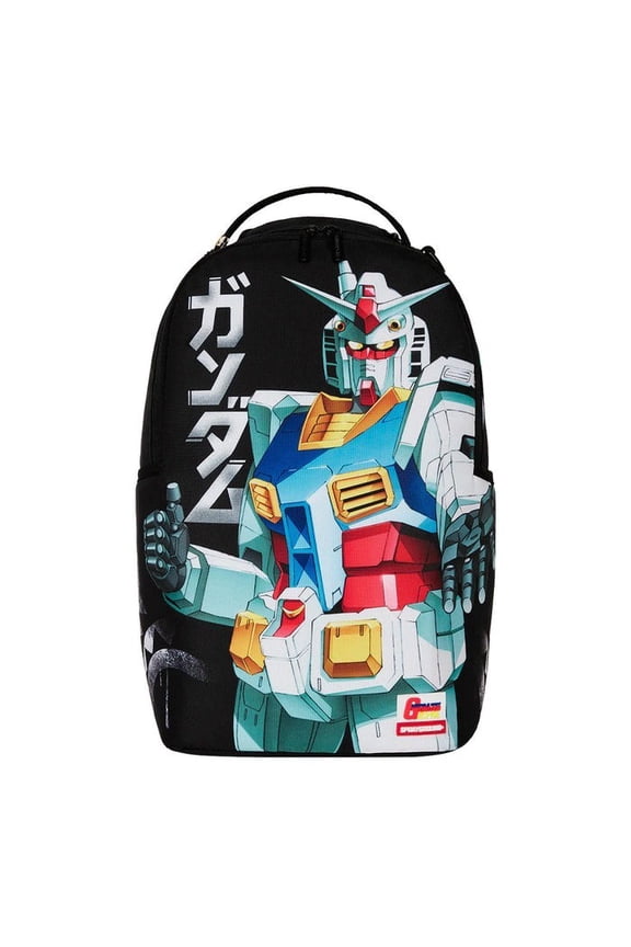 Gundam Grunge Backpack Unisex Multicolor Adjustable Strap Bag SPR57 (Multicolor,One Size)