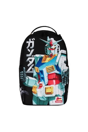 Gundam Grunge Backpack Unisex Multicolor Adjustable Strap Bag SPR57 (Multicolor,One Size)