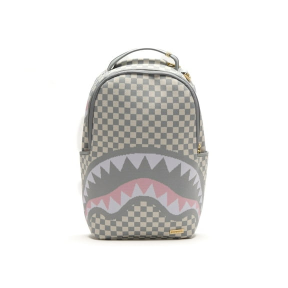 Sprayground Knit Sharks In Paris In Cream DLX Backpack, from StockX