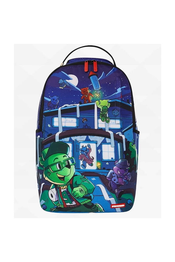 Misfits Of Moneyville Backpack Unisex Multi Graphic Print Bag SPR182