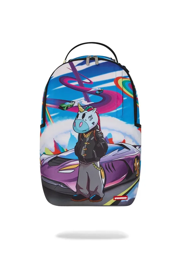 Myth Life Dlxsr Backpack Unisex Blue Shoulder Strap Outdoor SPR251 (Blue,One Size)