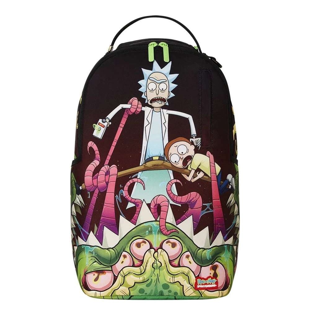 Sprayground Rick And Morty Alien-Half Sharkmouth DLXR Unisex L