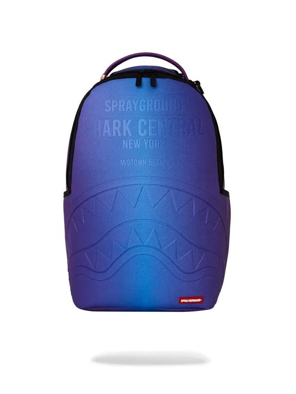 Shark Central All Star Backpack Unisex Blue Iridescent Bag SPR308 (Blue,One Size)
