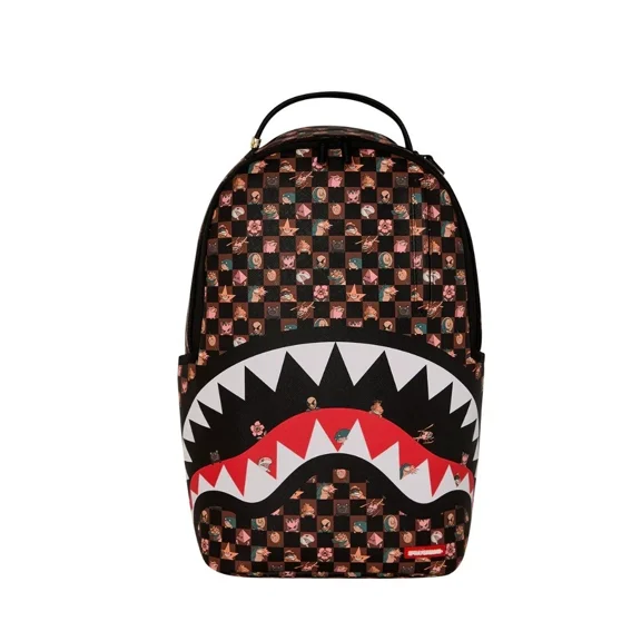 Sprayground Stealth Crew Backpack PVC Laptop Travel Bag SPR217