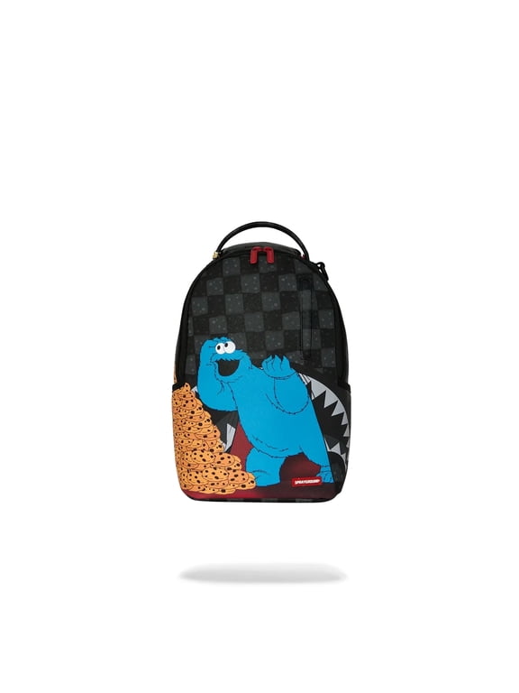 sesame street cookie monster stack em high mini dlx backpack