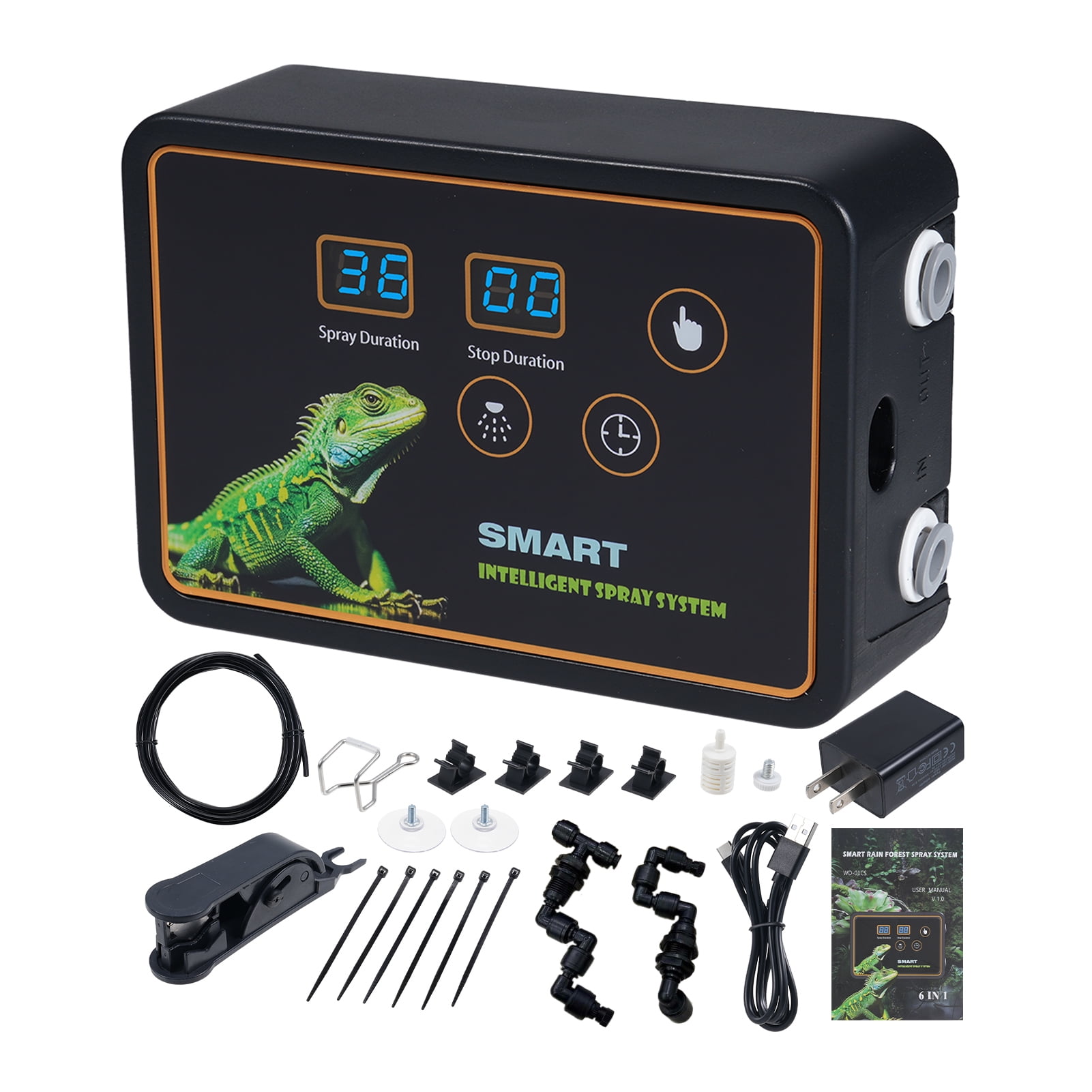 Spraying Reptile Smart Misting System Intelligent Spray System 2pcs ...