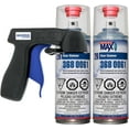 Spraymax 2K Clear Coat Auto Paint Aerosol Cans with High Gloss 2