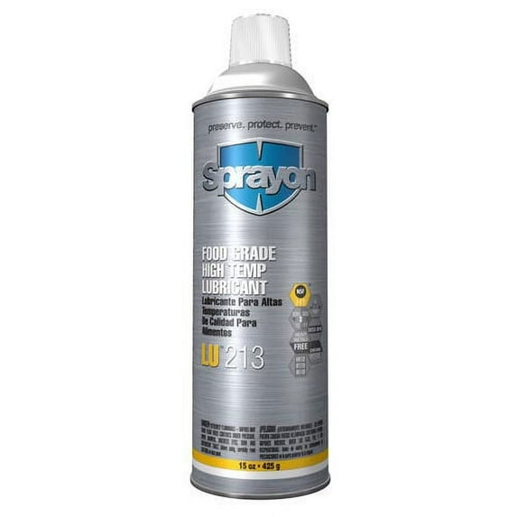 Sprayon LU213 Food Grade High Temperature Lube, Lot of 12