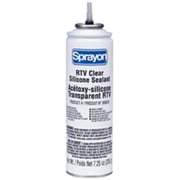 Sprayon 8 oz RTV Siliconesealant - Clear - Pack of 12