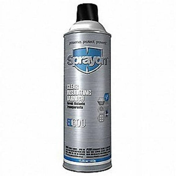 Sprayon Insulating Varnish,Clear,15.25oz,Aerosol SC0600000