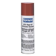 Silicone Sealant, 8 oz, Red, Temp Range 80 to 450 Degrees F S00050000