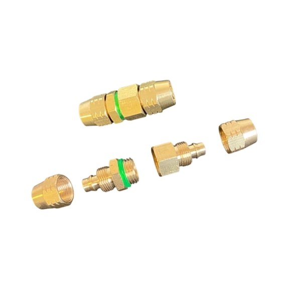 Sprays Hose Copper Joint Reusable Hose Splicer Air Hose Fitting Quick Connect Irrigation Fittings Easy to Install