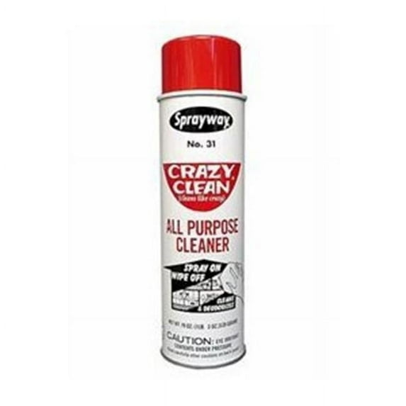 Sprayway 31 19 oz. Pale Yellow Crazy Clean All Purpose Cleaner