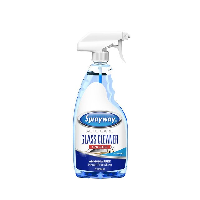 Sprayway Auto Care Glass Cleaner Clinging Formula, Easy To Clean