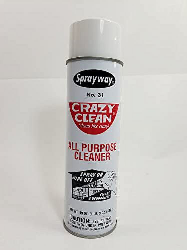 Sprayway Crazy Clean All Purpose Cleaner 12 Cans (Case)