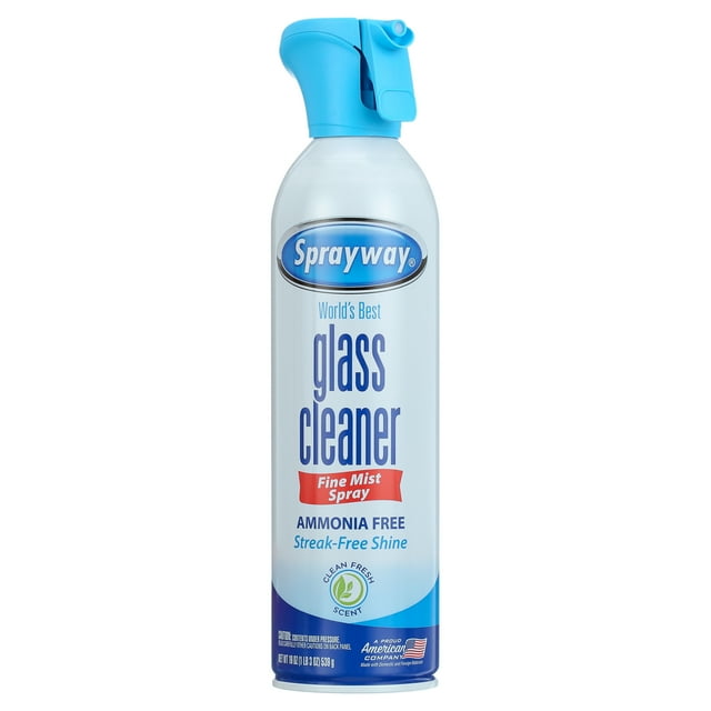 Sprayway Fresh Scent Glass Cleaner, 19 oz