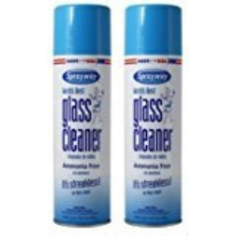 Glass Cleaner Foaming Aerosol Spray 19oz - Sprayway