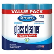 Sprayway Glass Cleaner, 4 pk./ 19 oz.