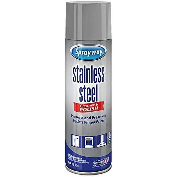 Sprayway No Scent Stainless Steel Cleaner 15 ounce Spray