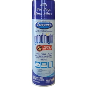 Sprayway Good Night Aerosol Spray - Mite Spray for Bugs - 16 Oz
