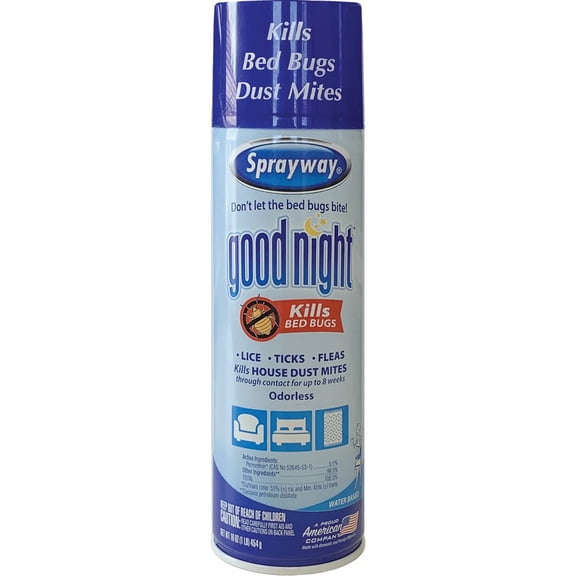 Sprayway SW003R Good Night Aerosol Spray, 16 oz