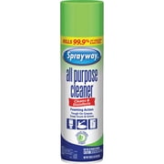Sprayway SW5002R All Purpose Disinfectant Cleaner, Foaming Action, 19 Oz