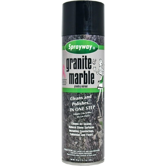 Sprayway SW702R 20 Oz Aerosol Granite & Marble Spray