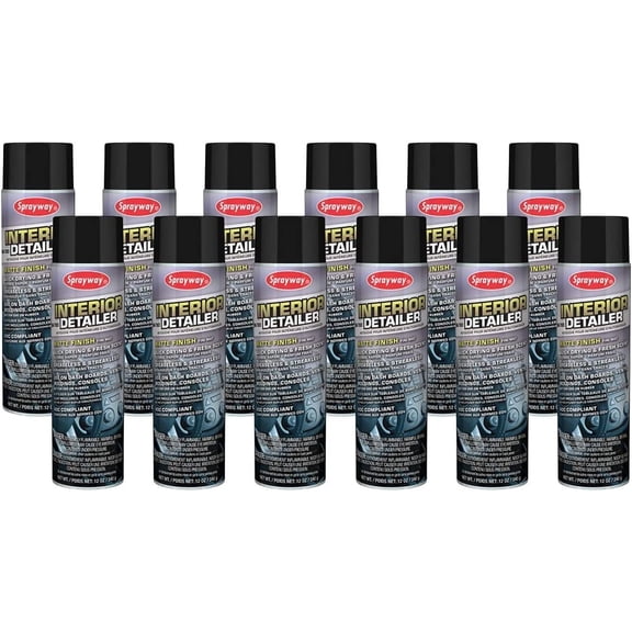 Sprayway SW780 Interior Detailer, 12 oz Case of 12