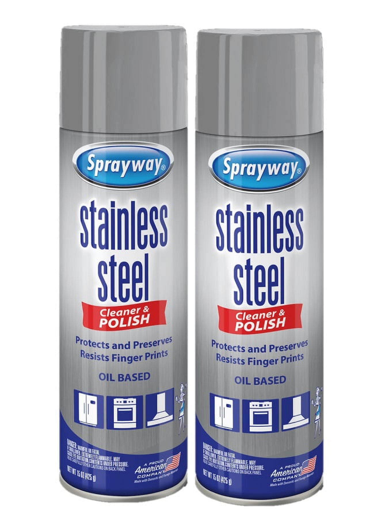 Sprayway Stainless Steel Wipes (Water-Based) - Sprayway