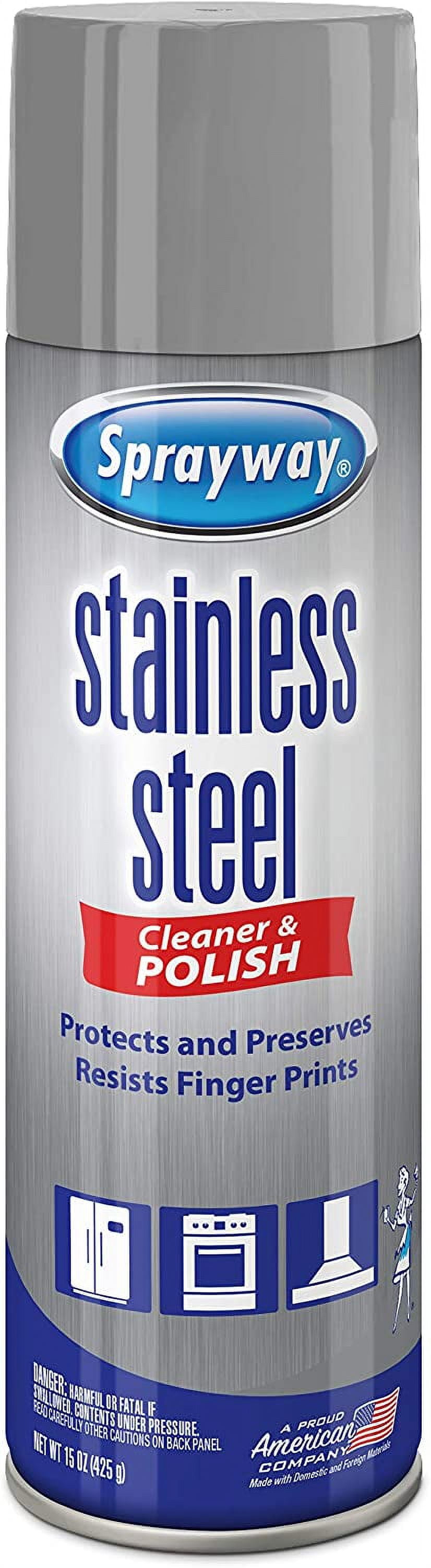 Sprayway WaterBased Stainless Steel Cleaner