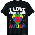 thumbnail image 1 of Spread Autism Awareness & Show Support Autism Awareness T-Shirt, 1 of 4