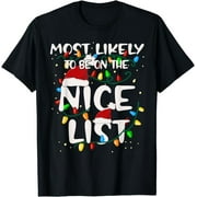 Spread Holiday Cheer with Our Festive Family Shirt - Ideal for Bringing Joy to All on the Nice List