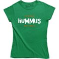 thumbnail image 1 of Spread Hummus Not Hate Food Lover Equality Self Love Fashion Slogan T-Shirt, 1 of 4