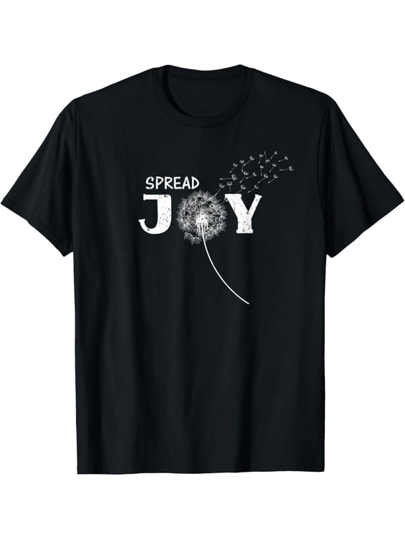 Spread Joy Proverbs Bible Verse Dandelion Blowing Flowers T-Shirt