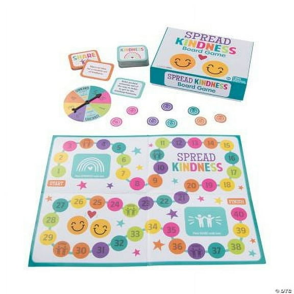 Spread Kindness Board Game, Classroom, Educational, 56 Pieces