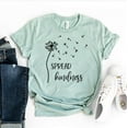 thumbnail image 1 of Spread Kindness T-shirt Be Kind Tee Teacher Tshirt Christmas Gifts Women's Motivational Shirt Wildflower Shirts Inspirational Top, 1 of 3