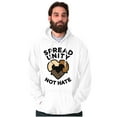 thumbnail image 1 of Spread Unity Not Hate Social Justice Hoodie Sweatshirt Women Men Brisco Brands L, 1 of 6