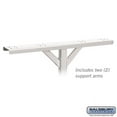 thumbnail image 1 of Spreader - 4 Wide with 2 Supporting Arms - for Roadside Mailboxes - White, 1 of 3
