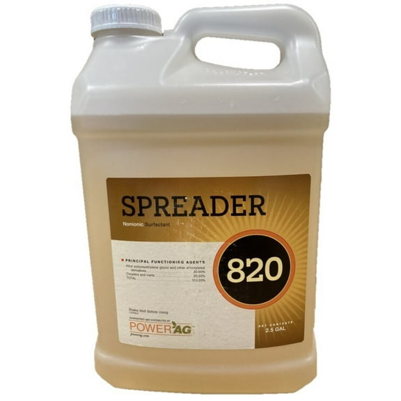 Spreader 820 - 80% Non-ionic Surfactant - 2.5 Gallons - high quality adjuvant