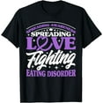 thumbnail image 1 of Spreading Awareness Love Fighting Eating Disorder Awareness T-Shirt, 1 of 3
