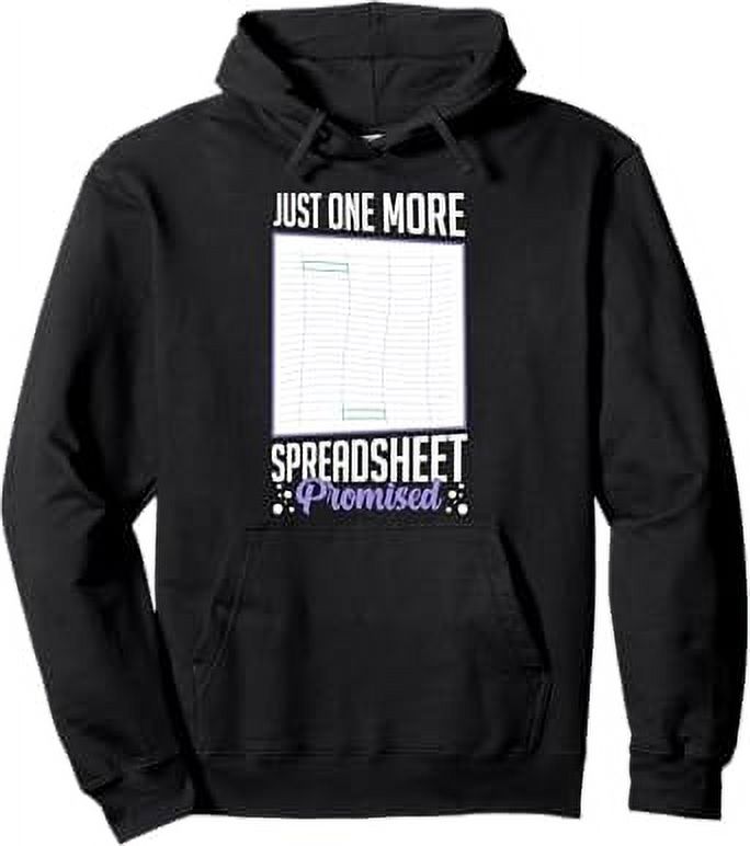 Spreadsheet Calculator Software Budget Templates Pullover Hoodie